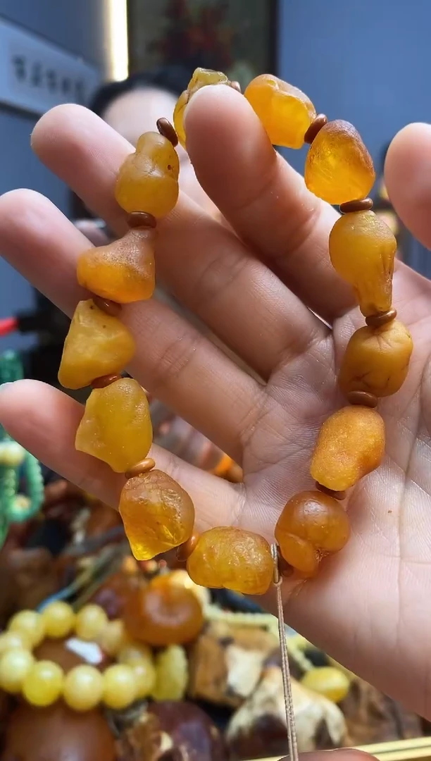 手串琥珀未镶嵌手串
