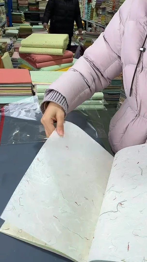 30*60青丝红花清水五色50张