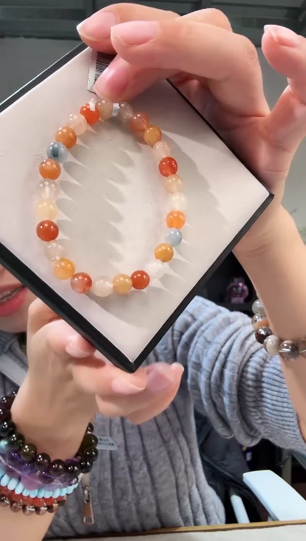 未镶嵌手链水晶优0499 约7mm