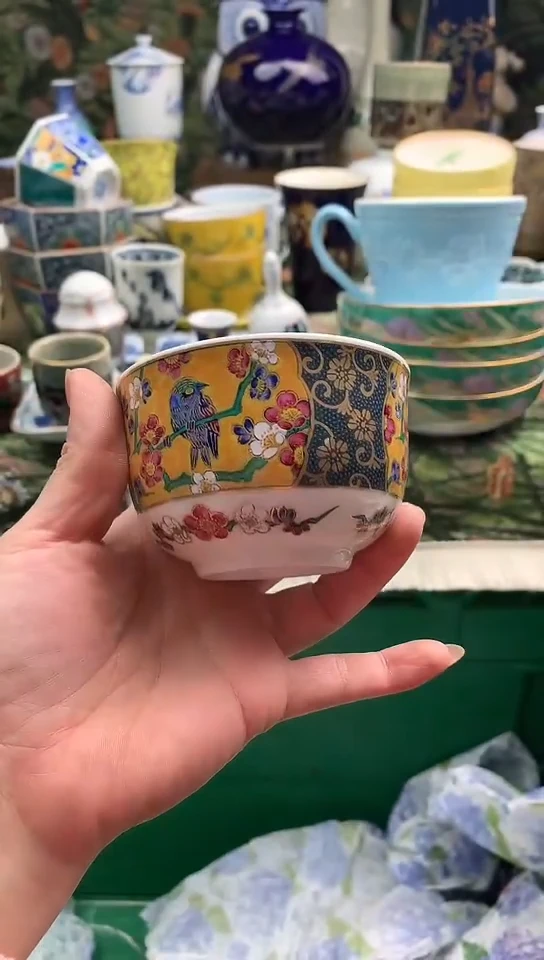 小*蛋镰仓瓷器满18包邮A252