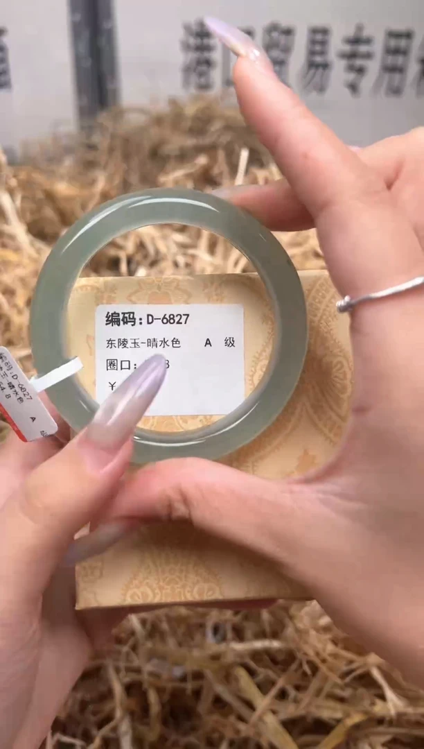 未镶嵌手镯石英质玉D6827HU