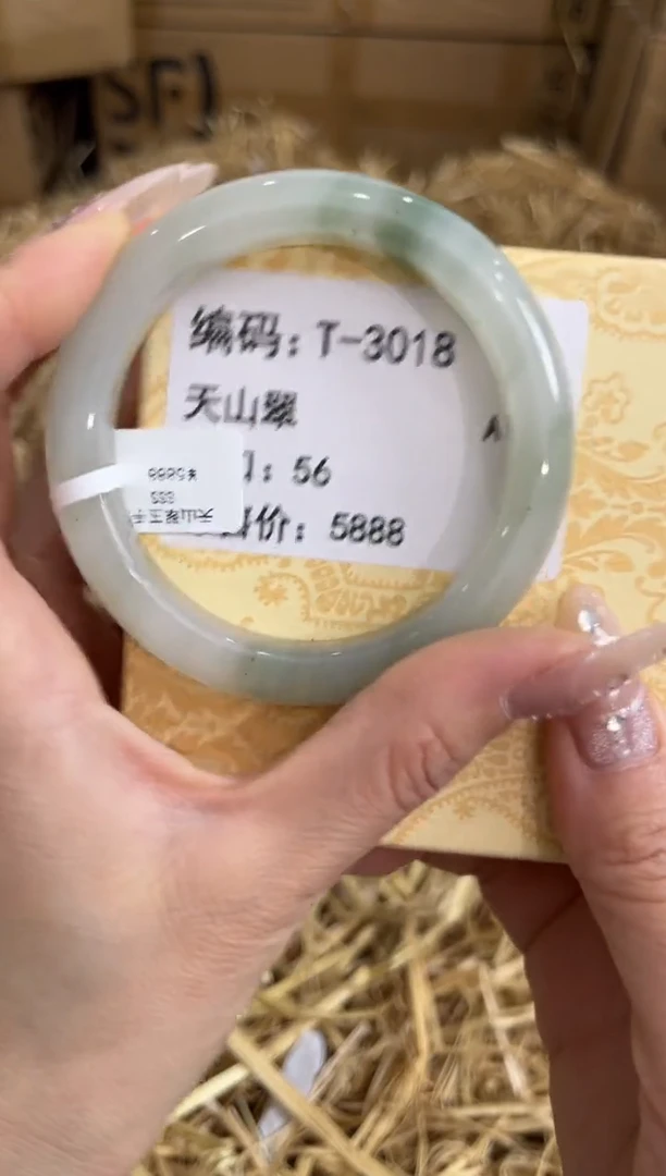 未镶嵌手镯石英质玉T-3018