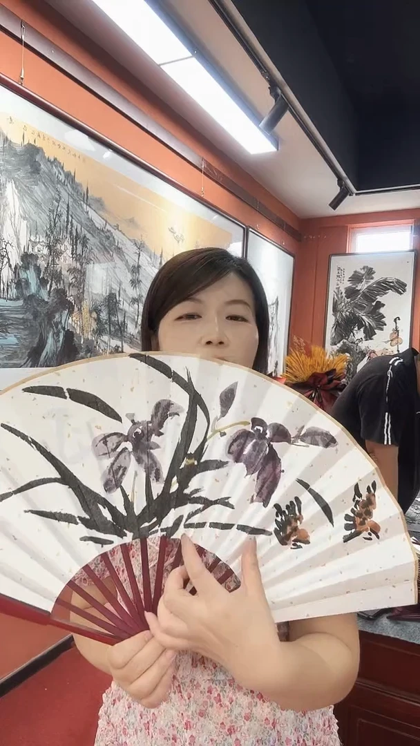 国画刘新/国画/扇面