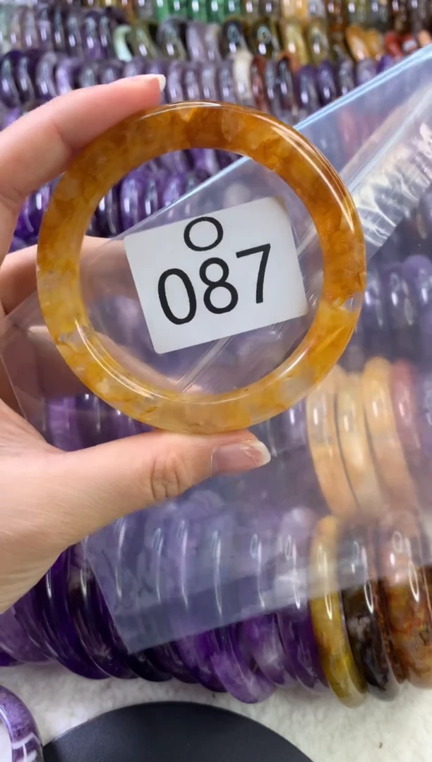 【闪购商品】水晶水晶手镯O未镶嵌087-58