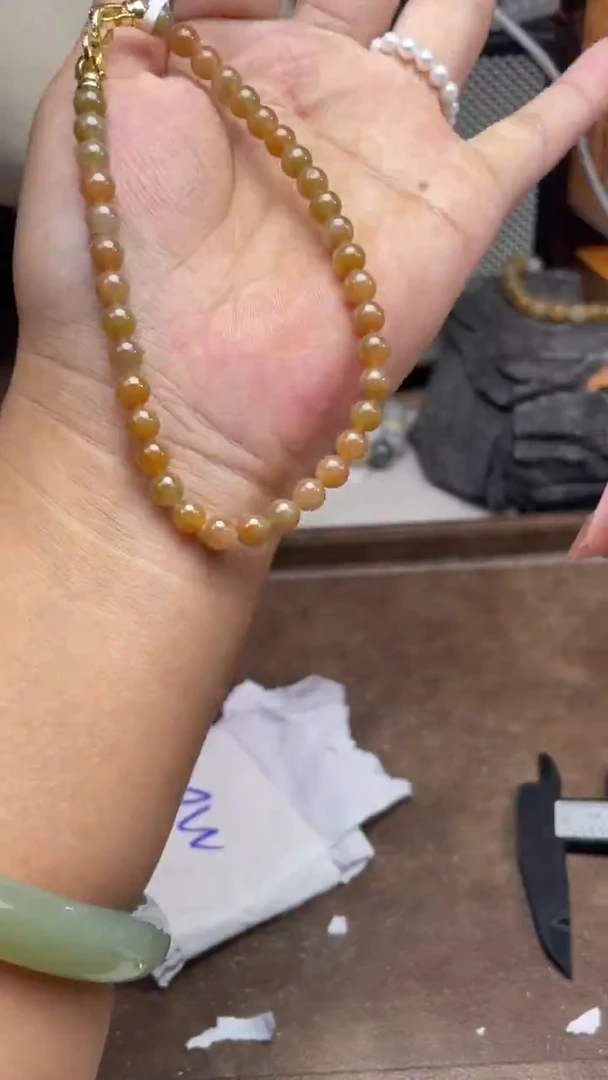 未镶嵌手链翡翠手串