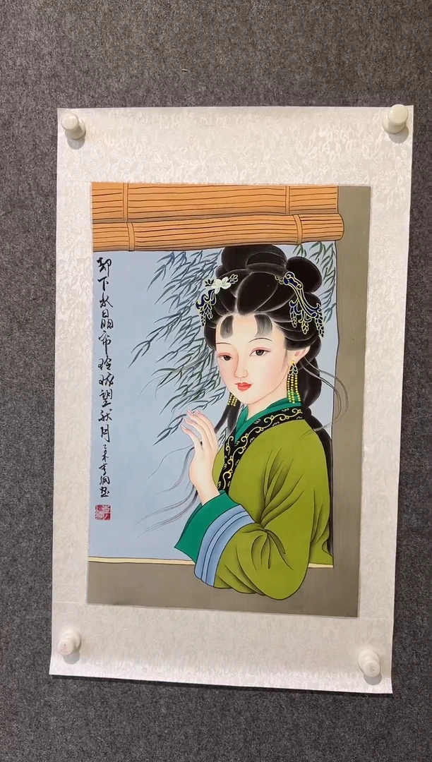 国画李纲-2.7平尺-国画作品