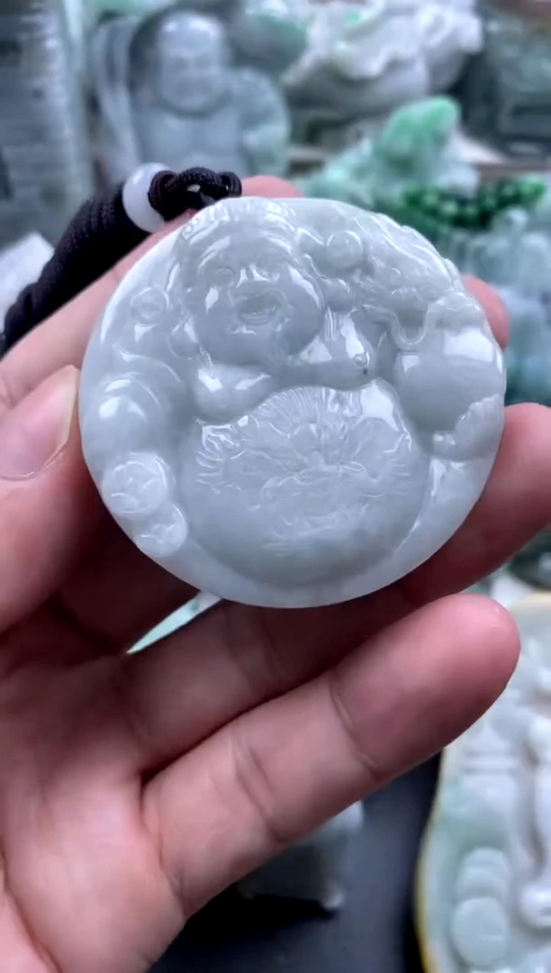 吊坠(不含链)未镶嵌翡翠1