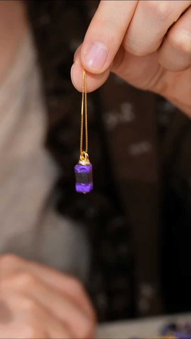 苏纪石（舒俱来）未镶嵌颈饰AZB8972