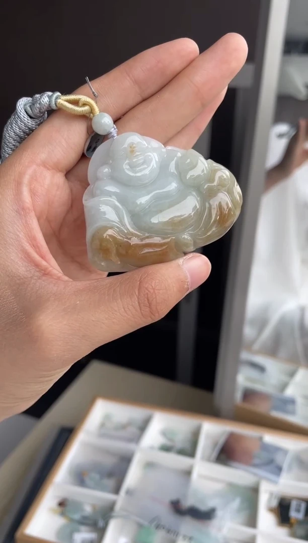 吊坠(不含链)未镶嵌翡翠天然缅甸A货翡翠