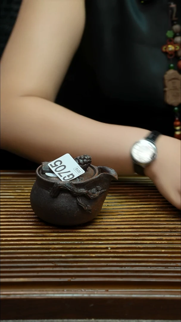 万古烧粗陶手工茶具