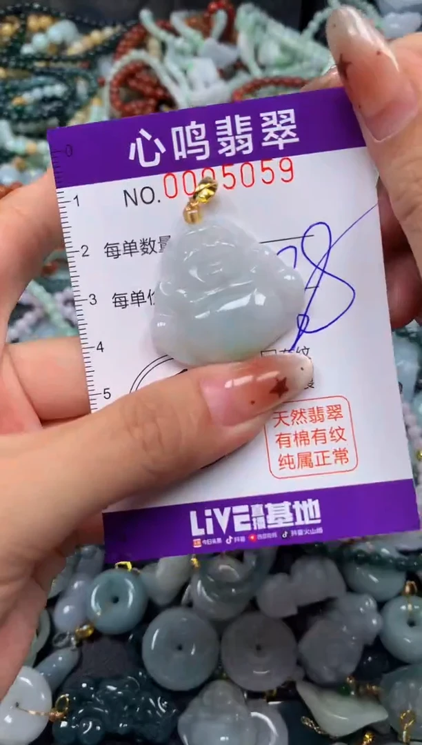 翡翠未镶嵌颈饰闪购005059