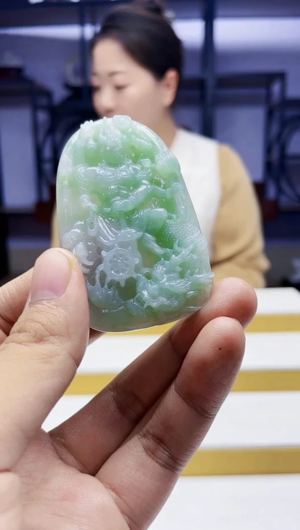 定制翡翠未镶嵌毛货06060196