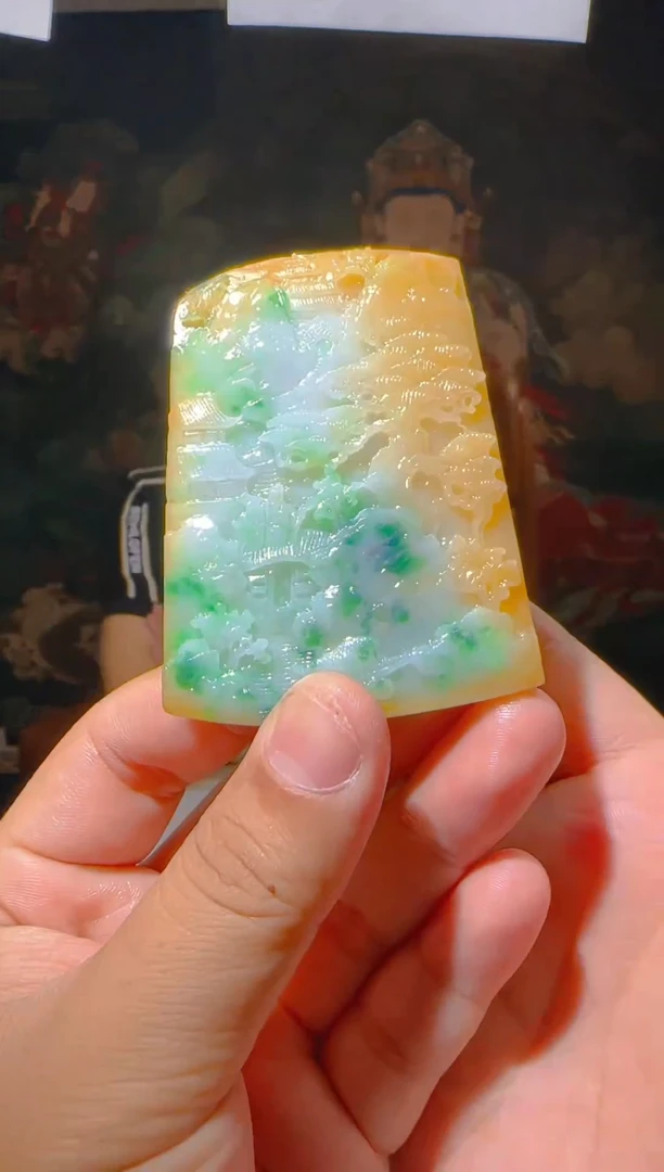 定制翡翠未镶嵌L-@@QJBD701044