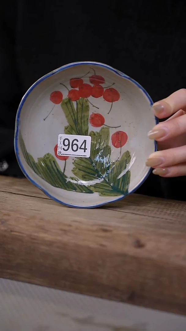 【闪购商品】瓷片福利！手绘茶点盘