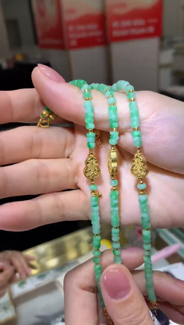 银S925镶嵌手链翡翠|不退不换多样性发一