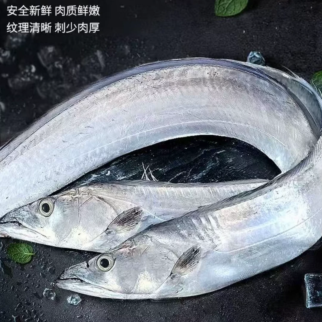深海捕捞 大油带 到手约7—8条 约6—6.5斤10gyj