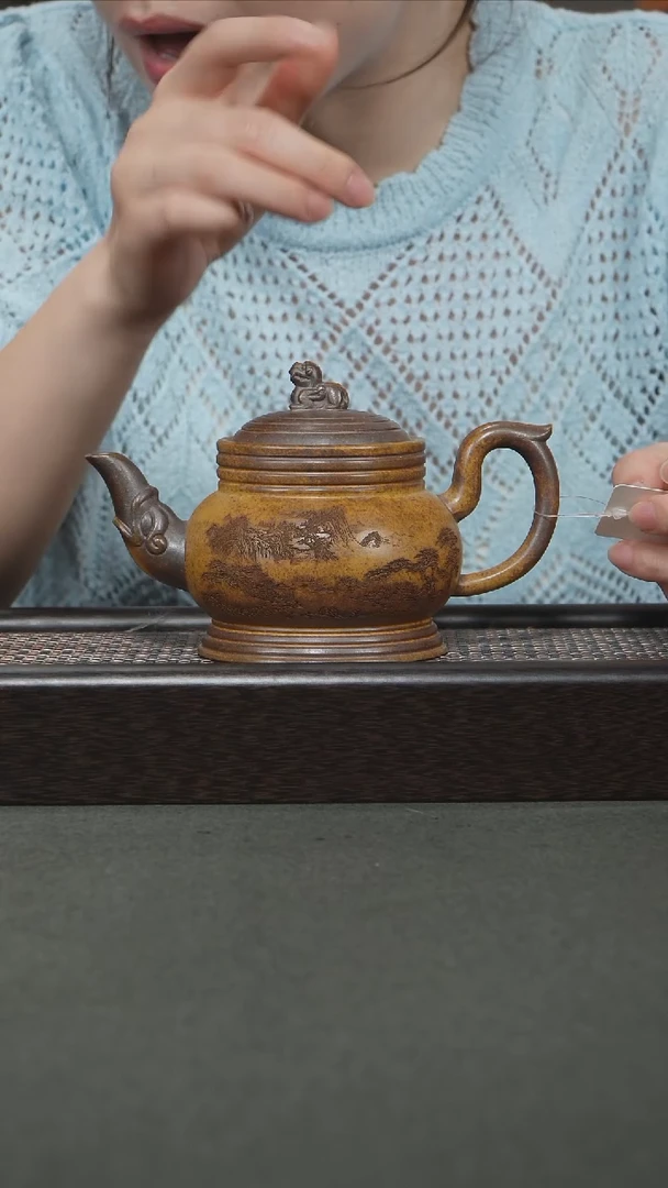 茶壶紫砂宜兴紫砂380cc0279