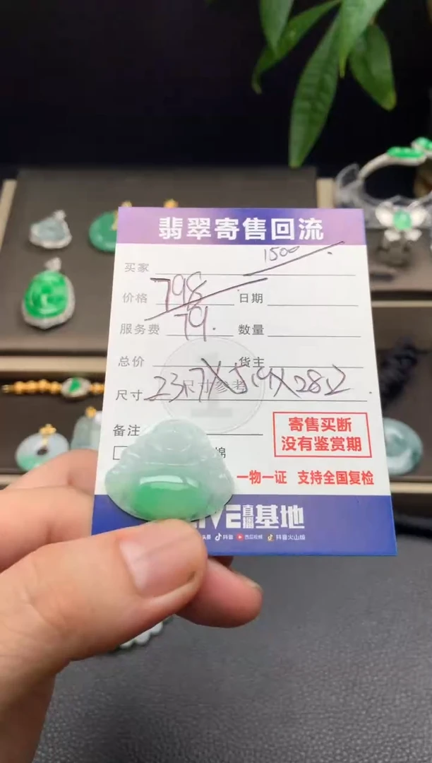 颈饰未镶嵌翡翠21015891