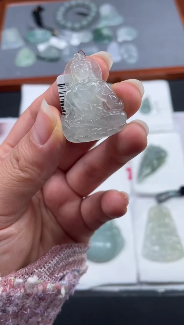 【闪购商品】定制翡翠18K金镶嵌01-17HDJT0133158