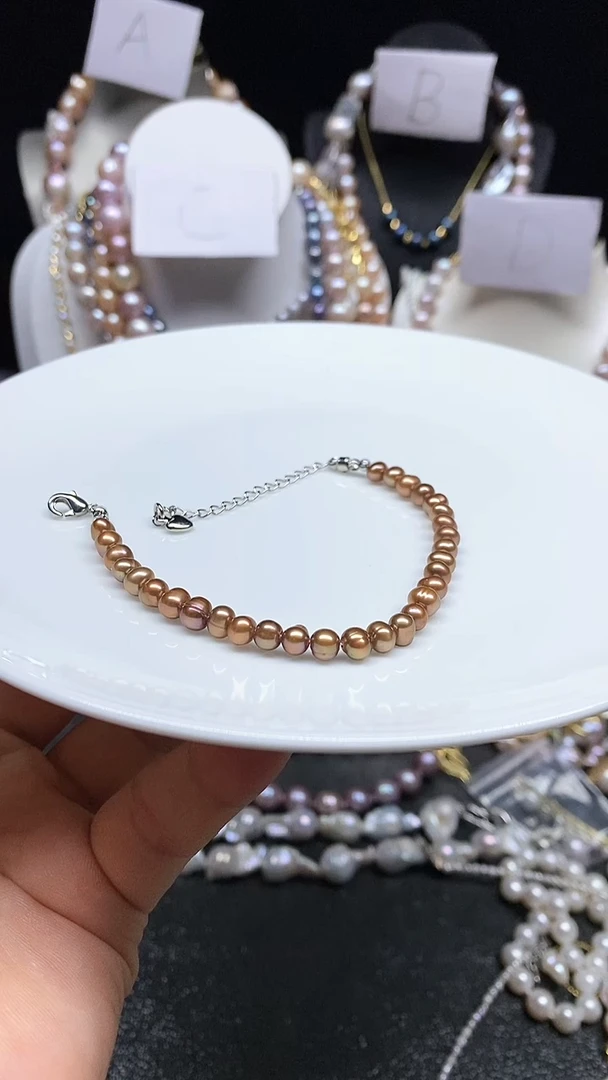 【闪购商品】淡水珍珠手串未镶嵌多人