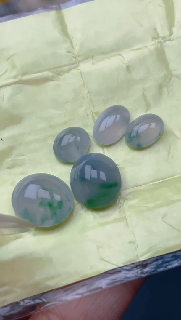 未镶嵌定制翡翠天然翡翠蛋面32