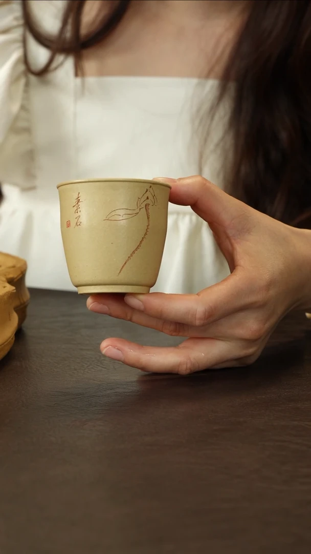 茶杯紫砂李建军本山绿主人杯