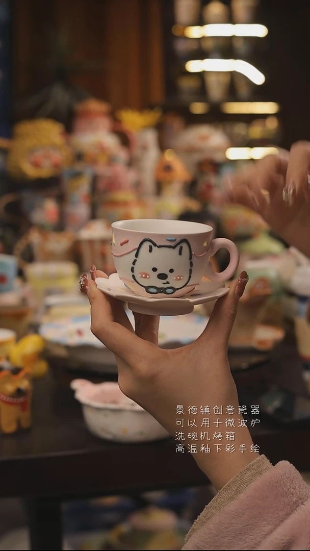 景德镇釉下彩绘设计师款式陶瓷