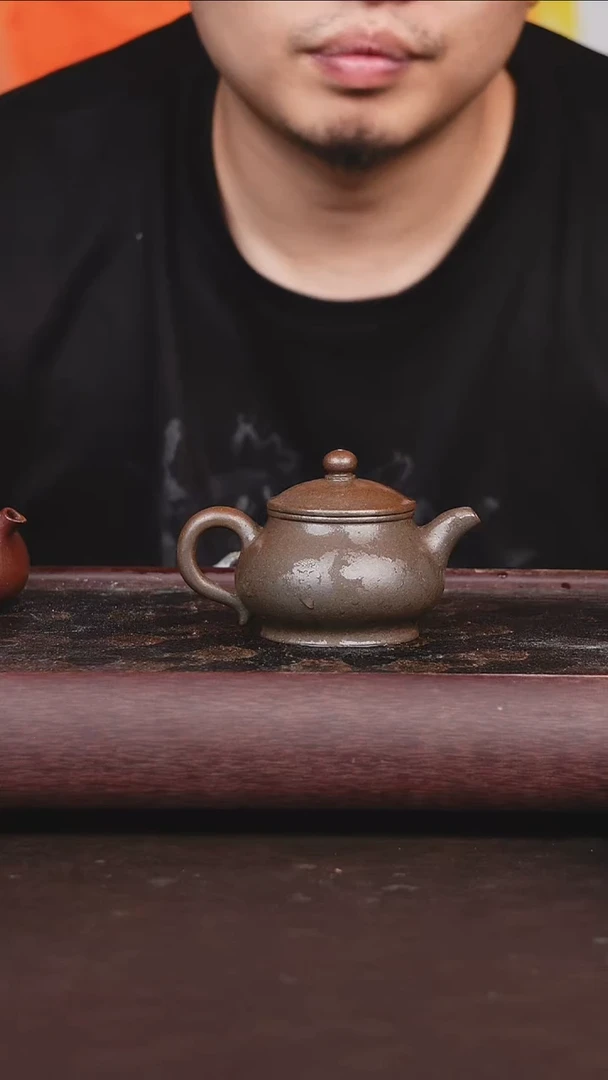 茶壶紫砂柴烧 壶