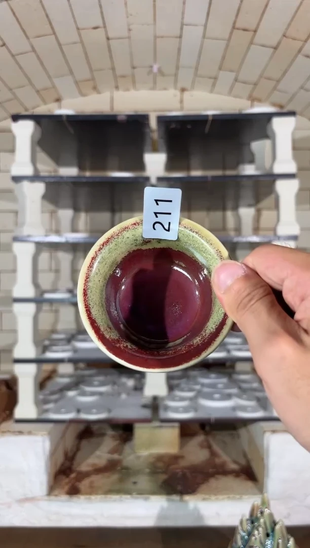摆件精品窑变钧瓷茶器