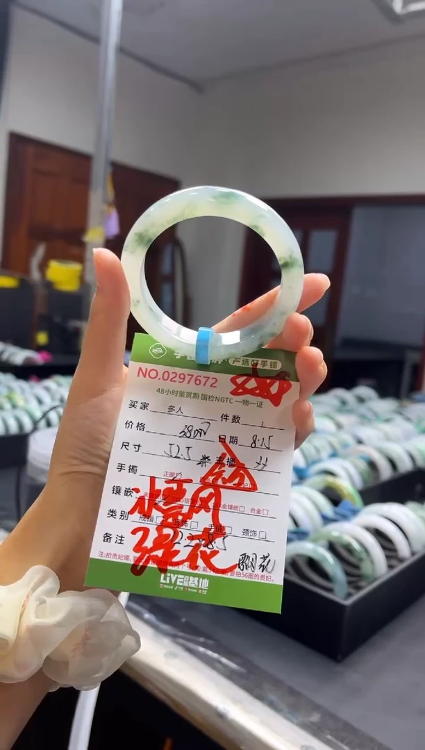 翡翠手镯未镶嵌多人