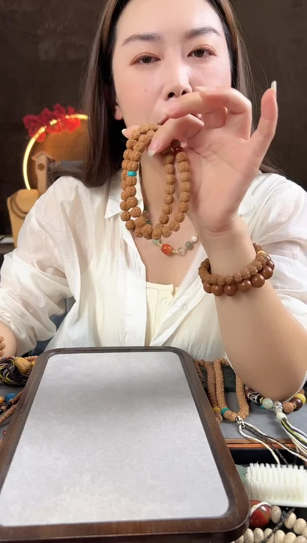 金刚菩提手串老树花神双圈