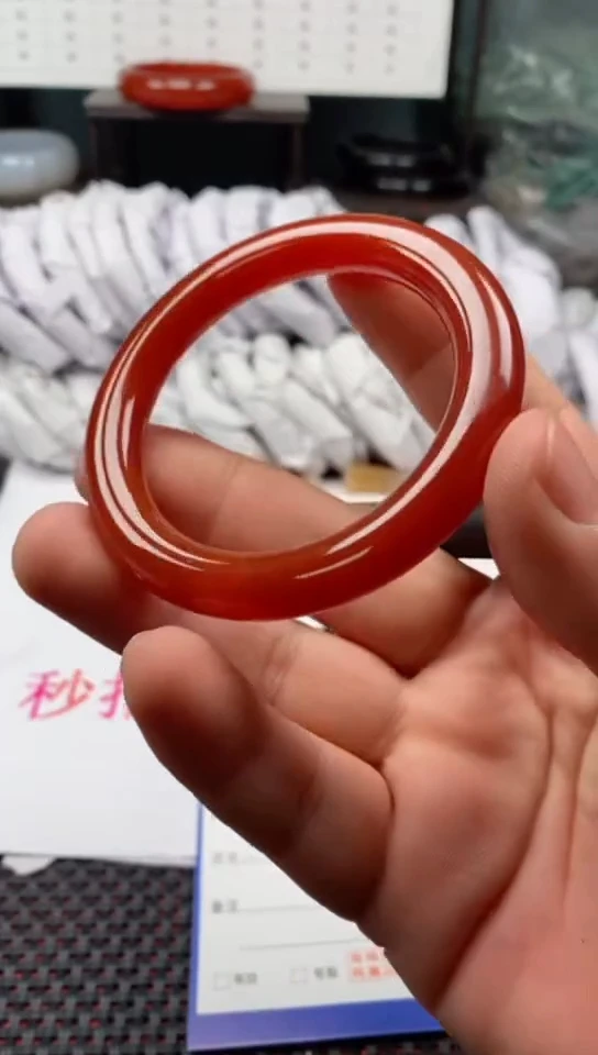 【闪购商品】玛瑙/玉髓手镯未镶嵌391-52多样性发货看清圈口下单