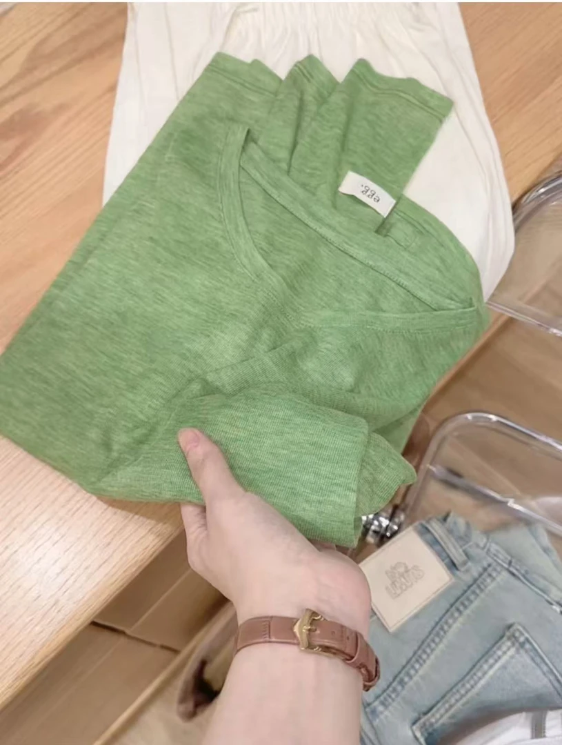 七言家巨好看！ins穿搭叶绿可防晒长袖8