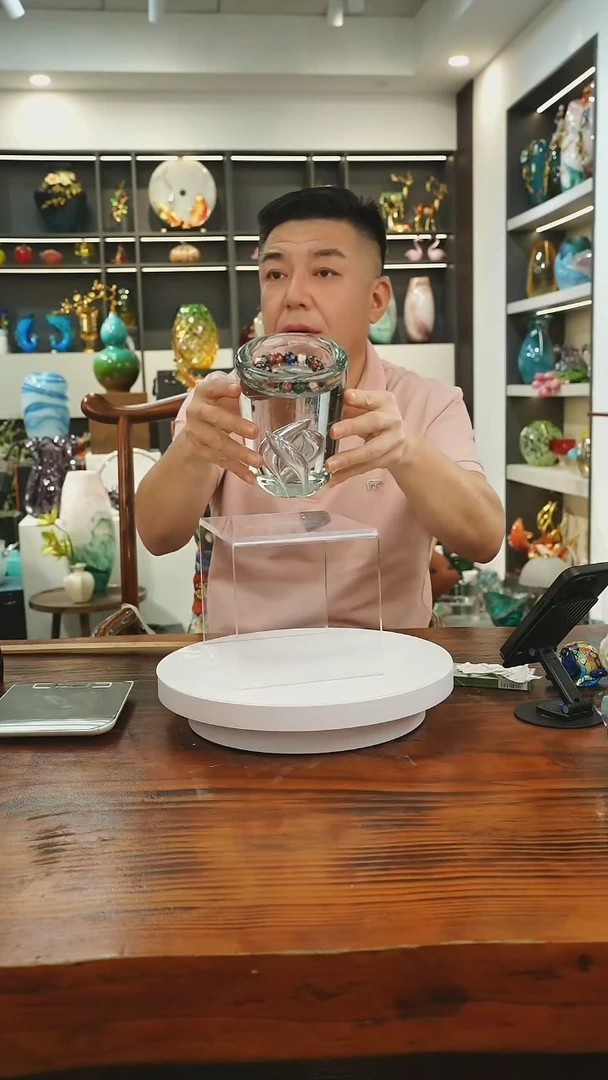 琉璃手工艺品外贸花瓶AG-45