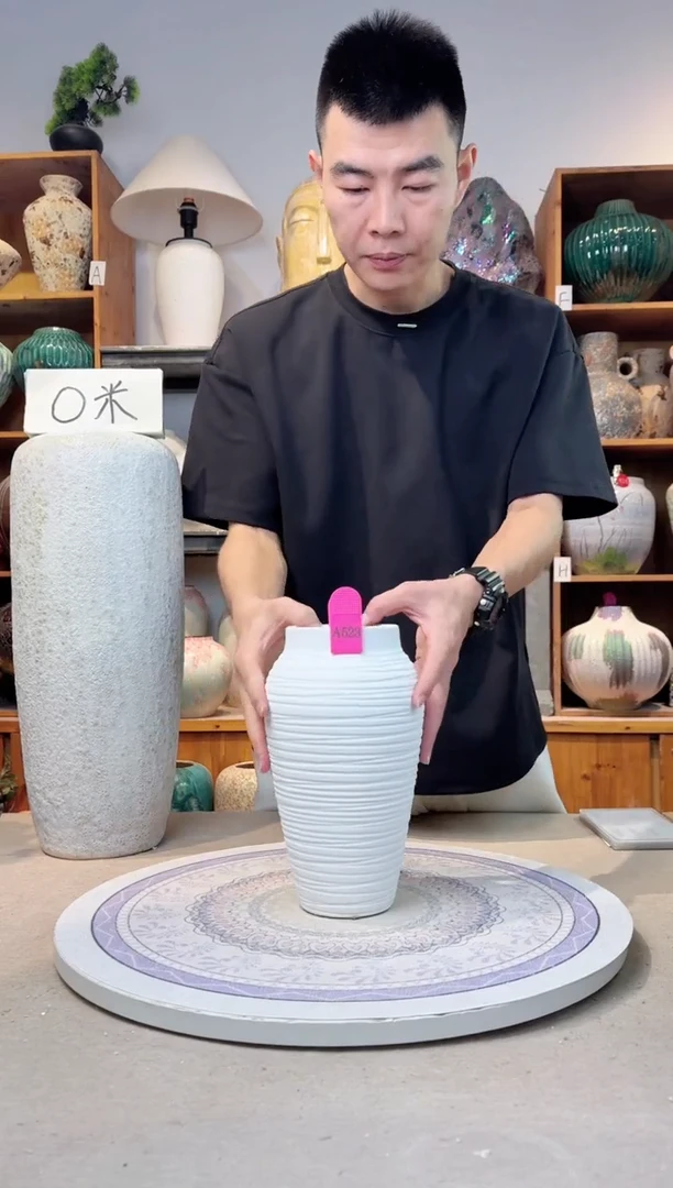 瓶陶瓷花瓶  福利 不装水 a523