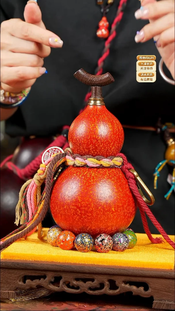 WN159腰挂款葫芦不包手串及旋转底座