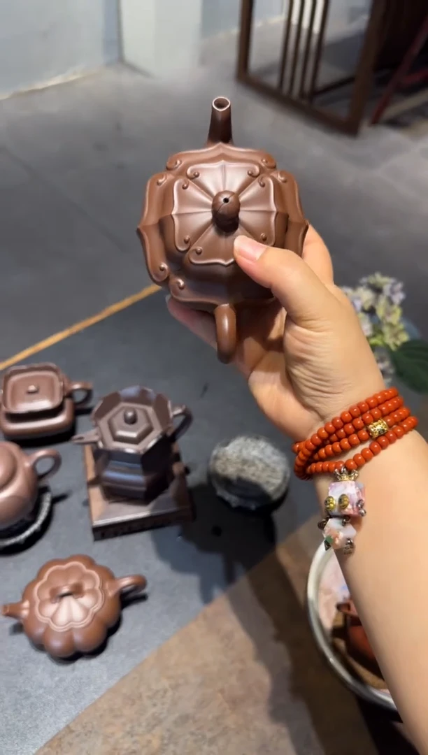 茶壶紫砂M***云向阳而生