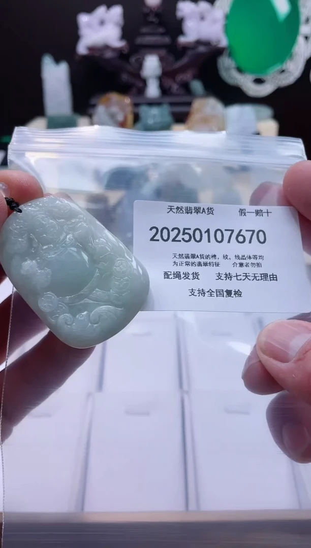 【闪购商品】翡翠颈饰未镶嵌闪购商品8号店200250010025