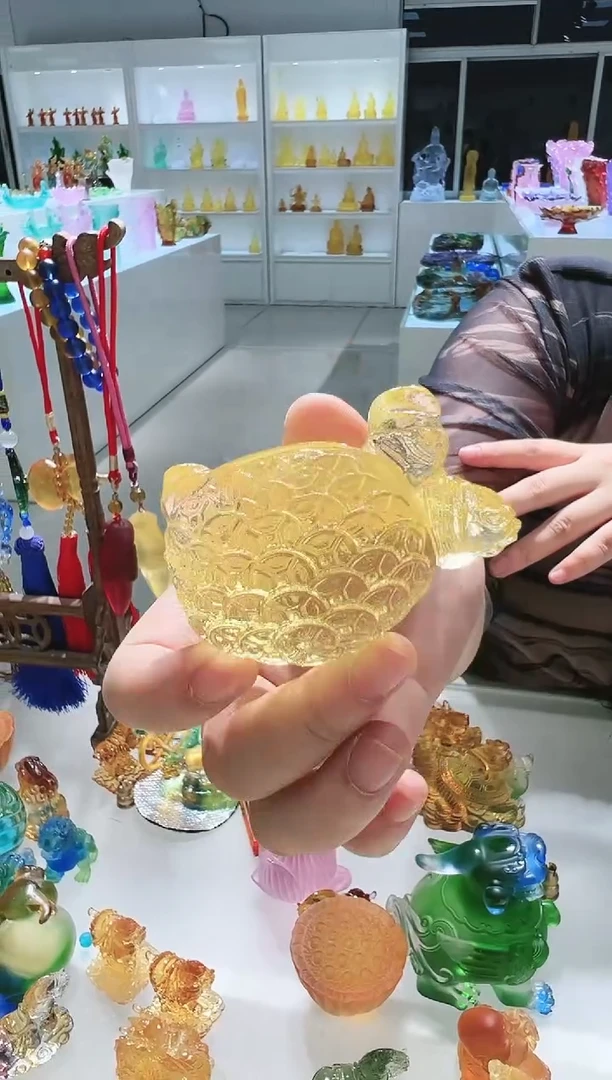 手工艺品琉璃古法琉璃财富归来