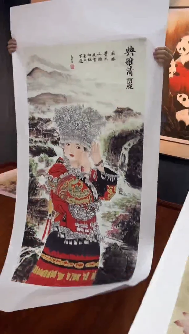 国画九霄甄选国画作品18