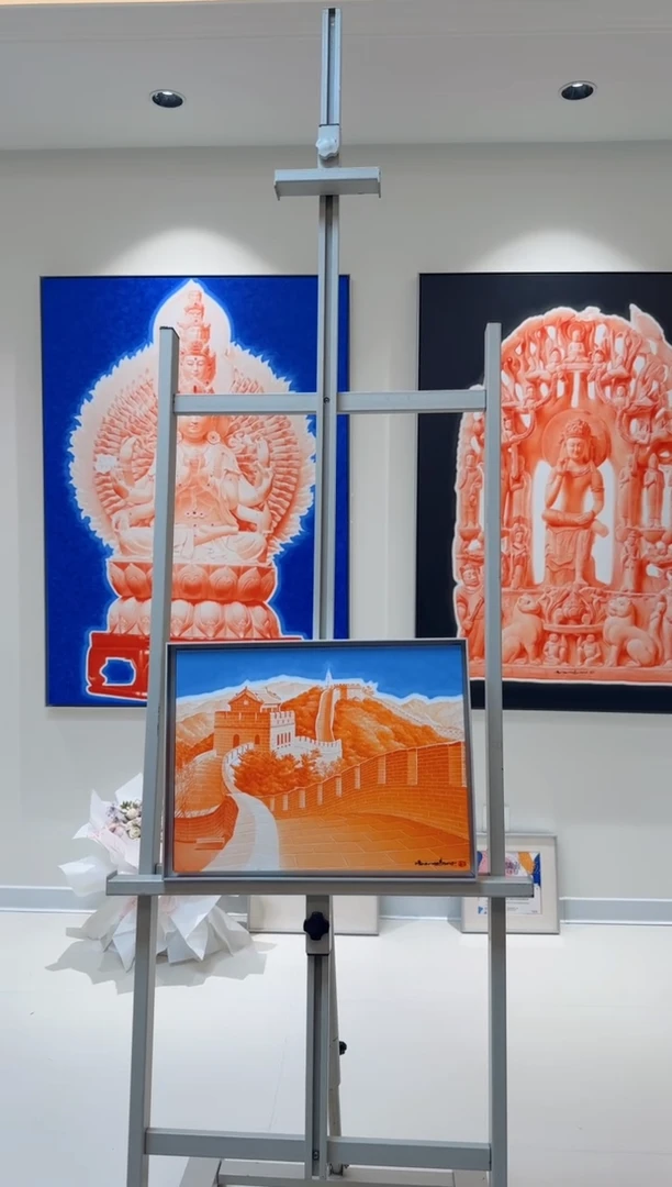 油画冯丽鹏布面油画原作