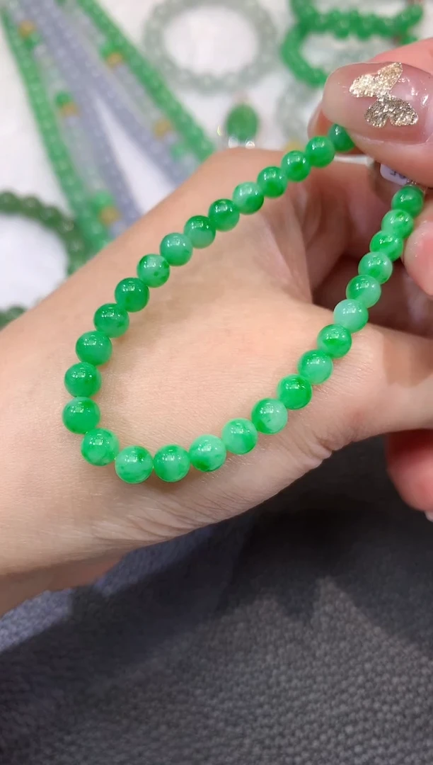 未镶嵌手串翡翠C62