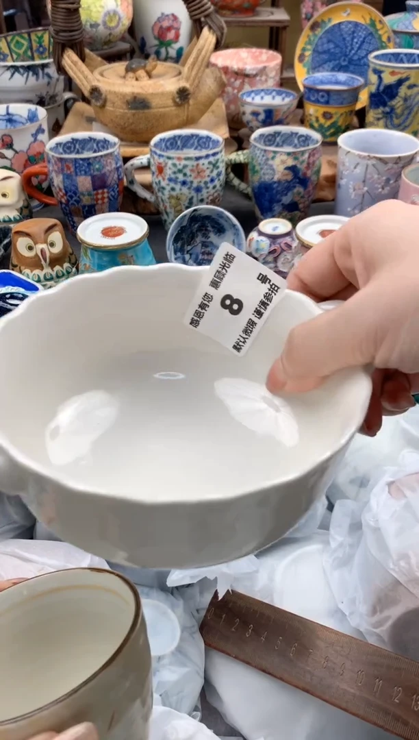 瓷片泽**姆8号九姑娘工艺品瓷器