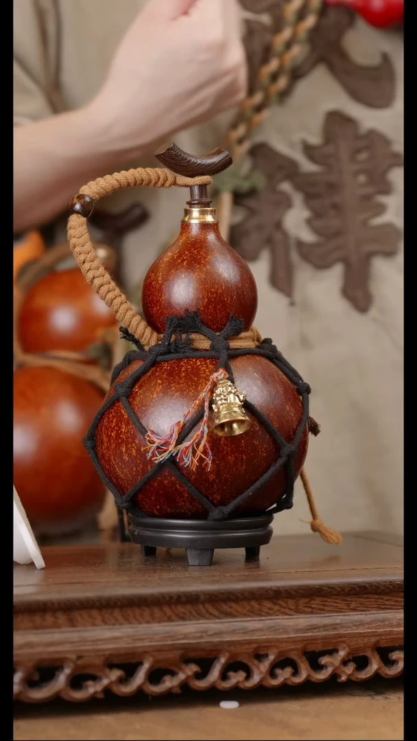 27号精品天然大漆酒葫芦一物一拍~