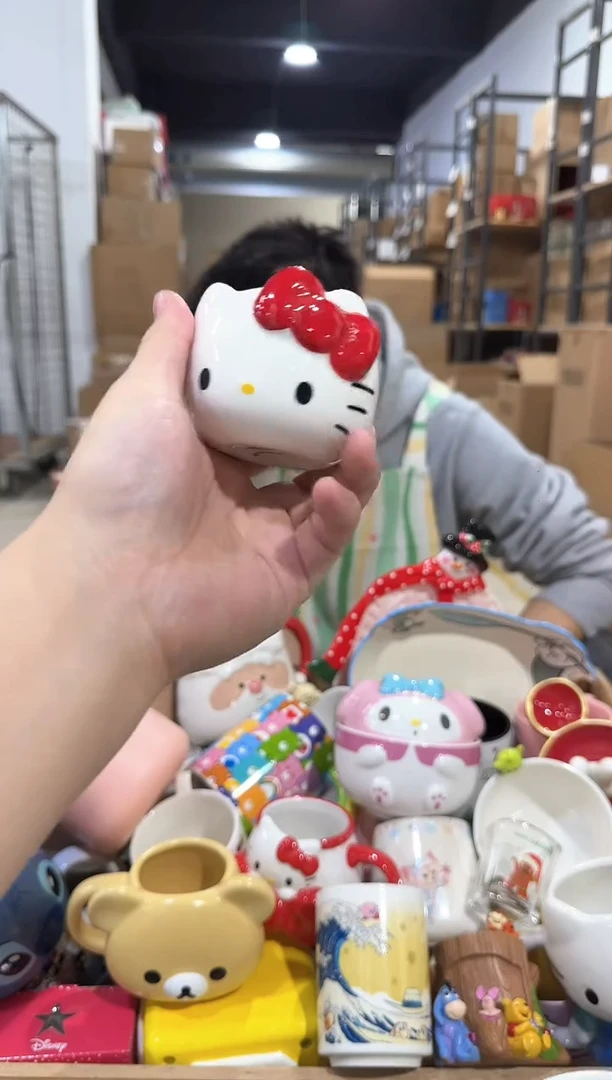 瓷片红色kt猫香薰