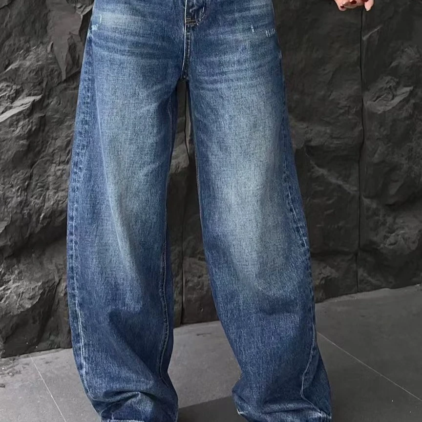 丹姐家-180180小个子米奇直筒牛仔裤
