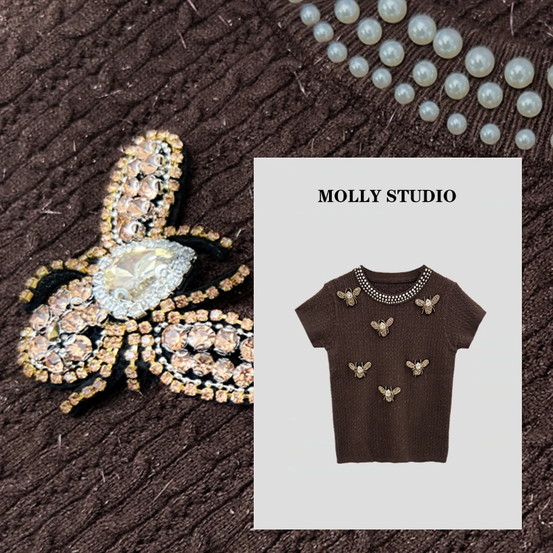 M2025248【南国佳人】Molly 百搭时尚气质显瘦 上衣
