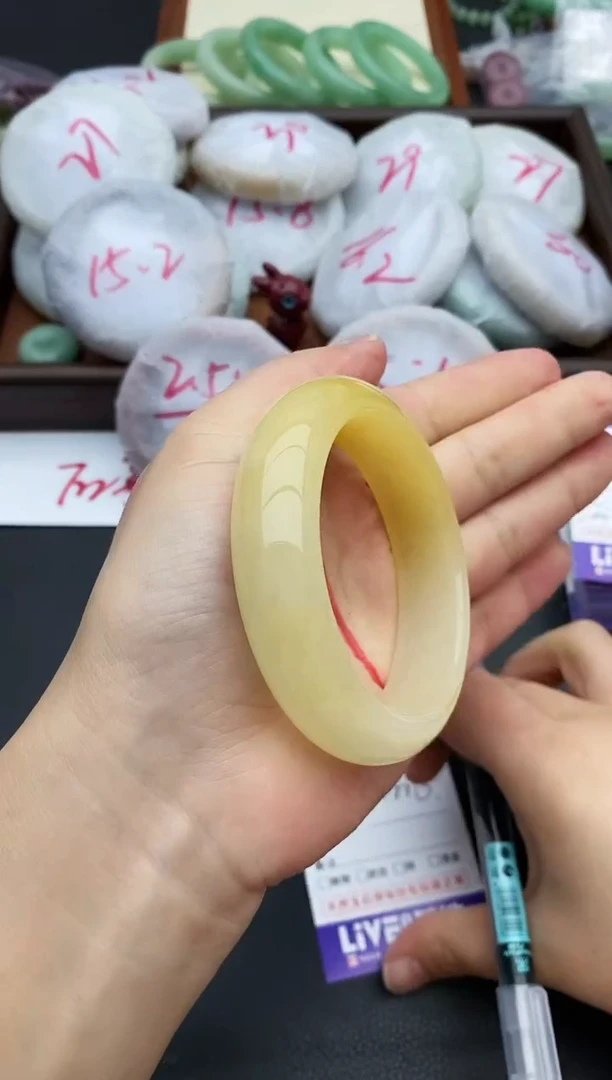 未镶嵌手镯石英质玉43+55/56