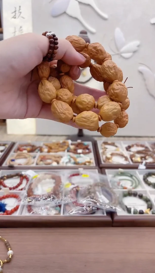 手串橄榄核N159橄榄枣珠单圈