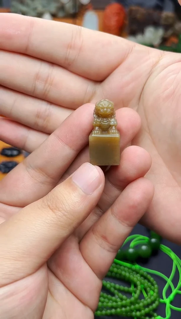 【闪购商品】和田玉摆件未镶嵌印章01